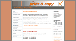 Desktop Screenshot of print-copy.info